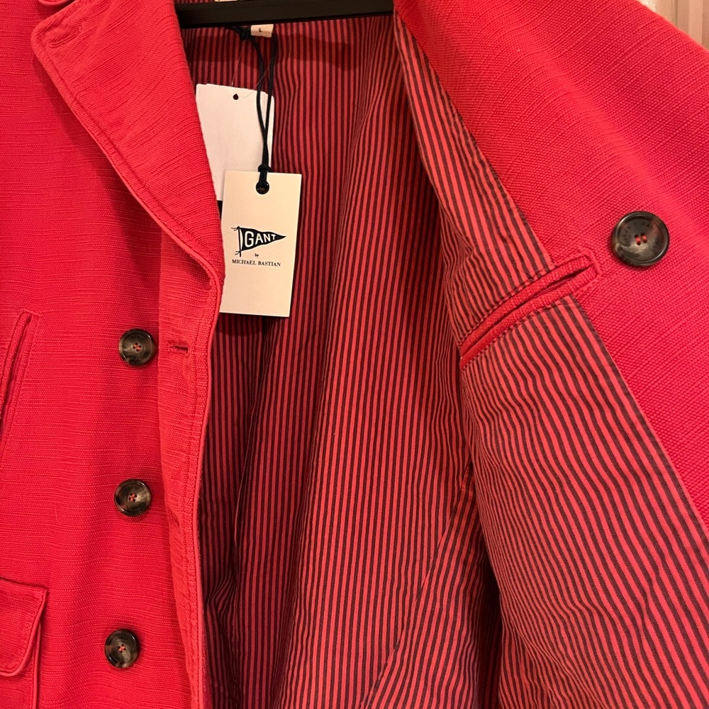 Men’s Gant Pea Coat - Picture 8 of 10
